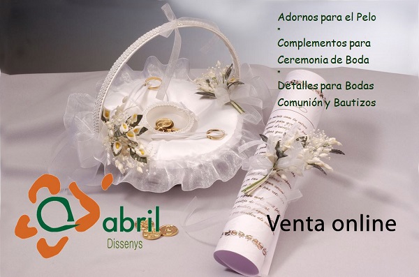 Abril Dissenys Moda Boda Festes Celebracions